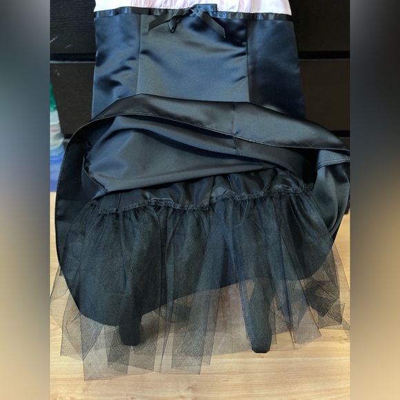 Fit-and-Flare Dress with Crinoline Lining - Picture 5 of 6